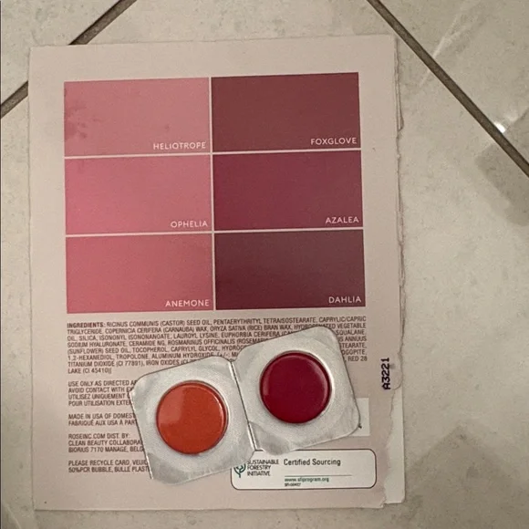 Makeup sample set - Picture 8 of 12